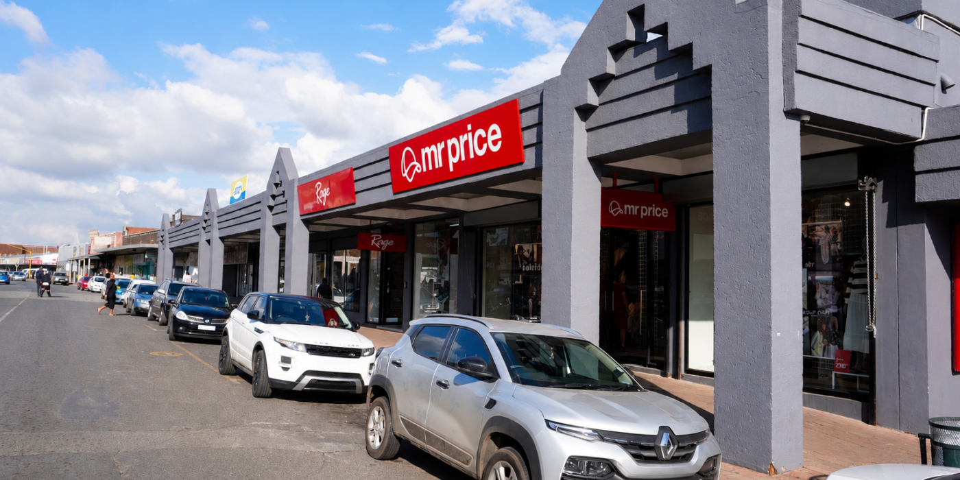 Primrose Mall retail centre on Rietfontein Road, Germiston